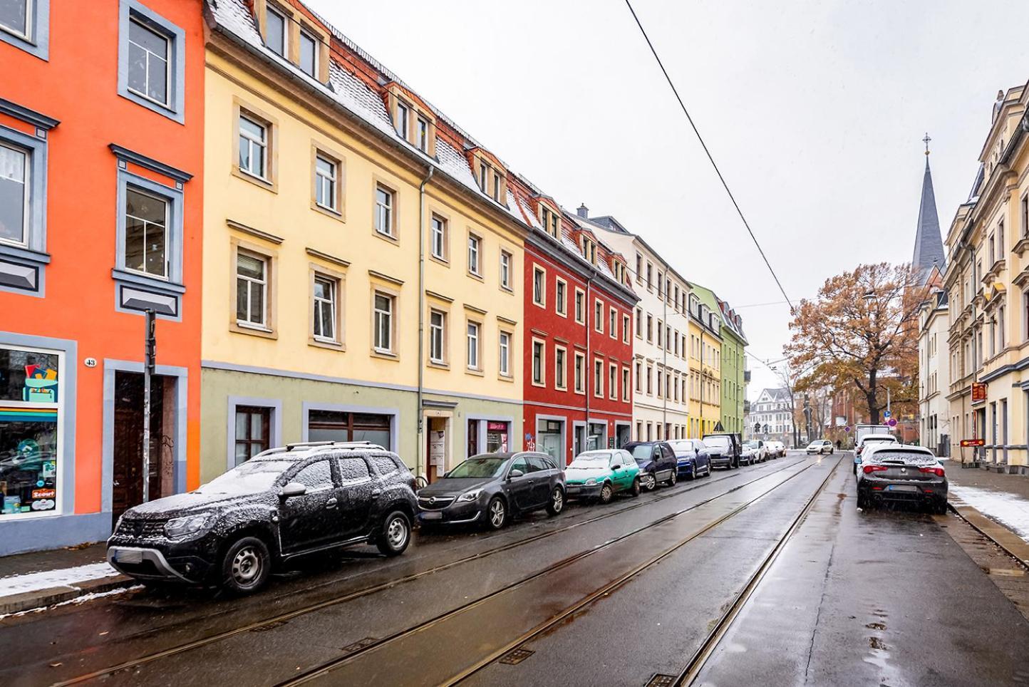 Apartment Bürgerstraße 55qm Dresden Exterior foto