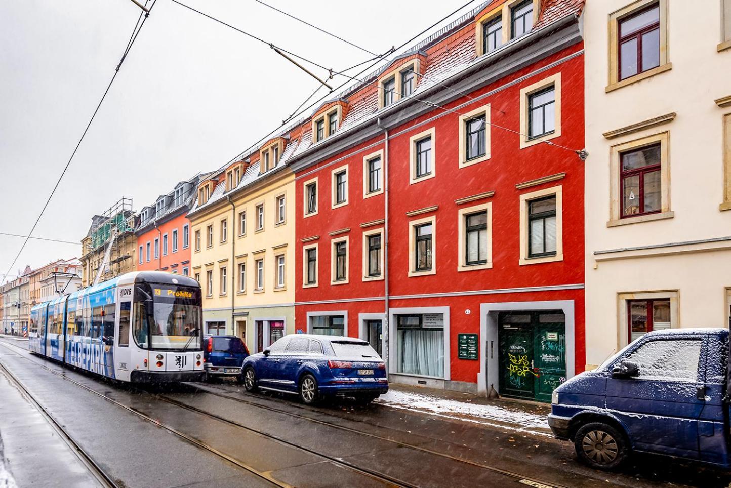Apartment Bürgerstraße 55qm Dresden Exterior foto